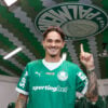 O lateral-direito Khellven, do Palmeiras: ex-Athletico Paranaense