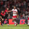 Arthur Dias e Esquivel, do Athletico, enfrentam Mikael, do CRB