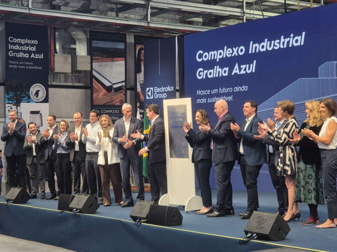 Megafábrica da Electrolux é inaugurada em São José dos Pinhais: "grande marco para a cidade"