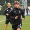 O volante colombiano Elán Ricardo, em treino do Besiktas