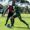 O atacante Rodrigo Rodrigues