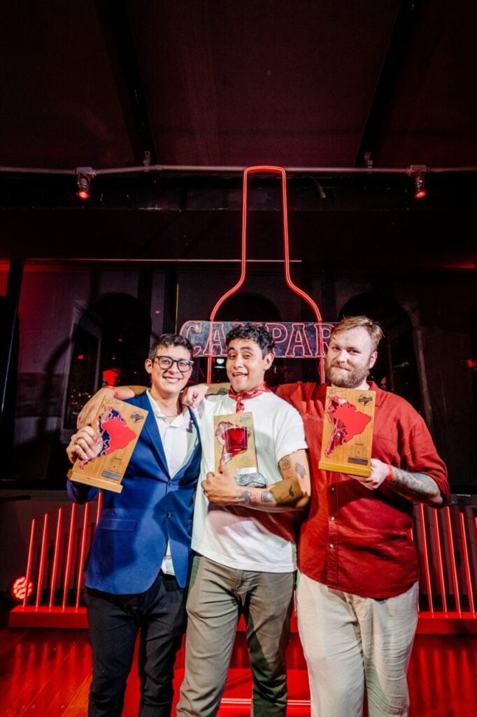 Rodrigo Cabrera, Jorge Urbano e Alieksey Machinsky (foto @nubrafasari)