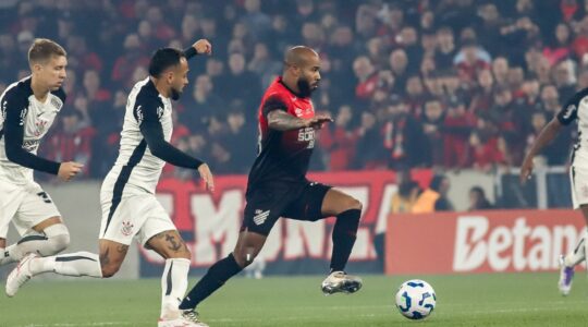 Patrick em Athletico x Corinthians