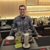 Lukinhas Siqueira – bartender – restaurante Santo – foto Cauby Ross