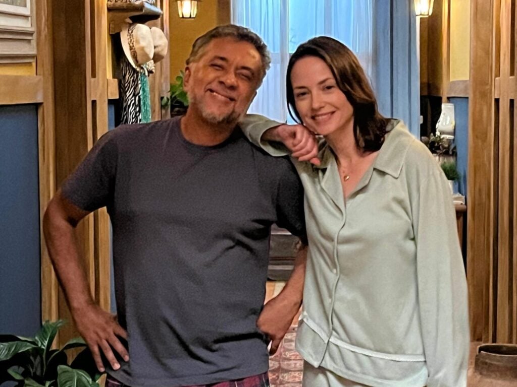 Mauricio Manfrini e Rosanne Mulholland