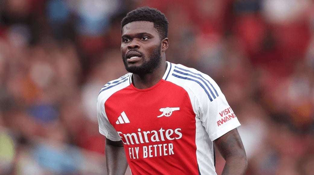 Thomas Partey pelo Arsenal