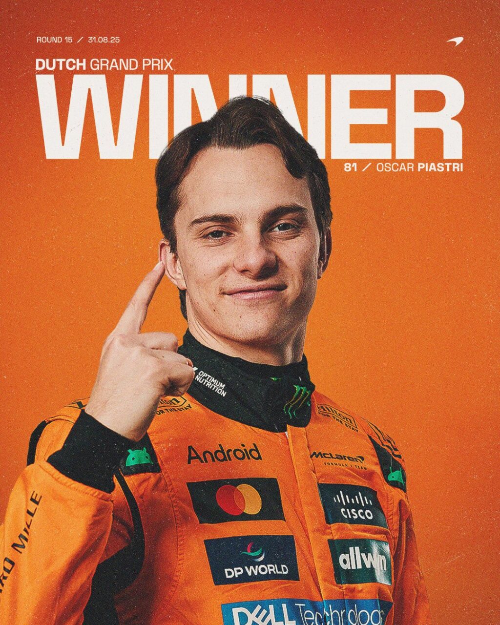 Oscar Piastri vence na Fórmula 1
