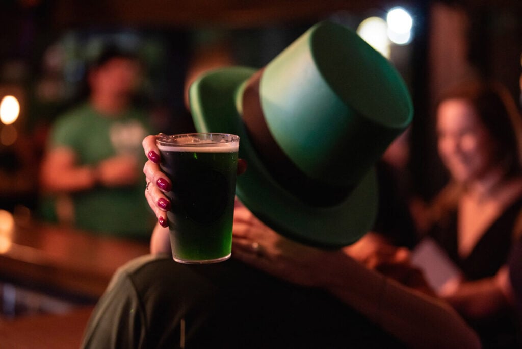Saint Patrick´s chope verde