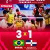 Vitória brasileira no vôlei feminino