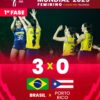 Brasil vence no vôlei