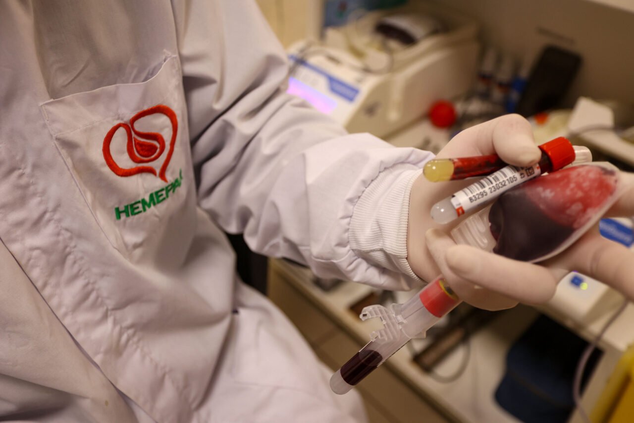 Hemepar, doação de sangue Foto Gilson Abreu