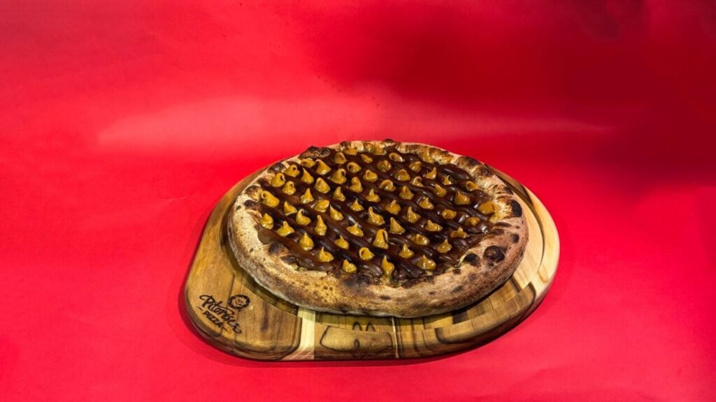 pizza de banoffee