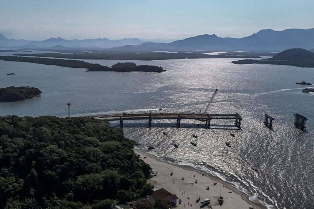 Guaratuba, 21 de agosto de 2025 – Ponte de Guaratuba.