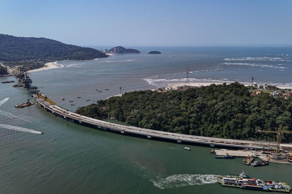 Guaratuba, 21 de agosto de 2025 – Ponte de Guaratuba.