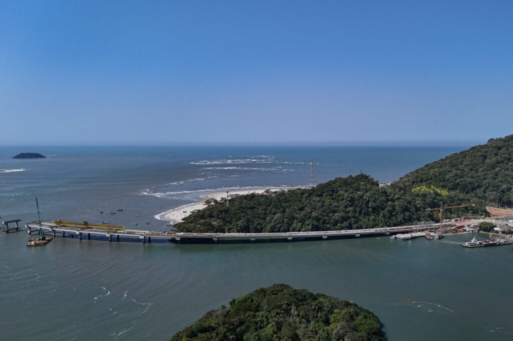 Guaratuba, 21 de agosto de 2025 – Ponte de Guaratuba.