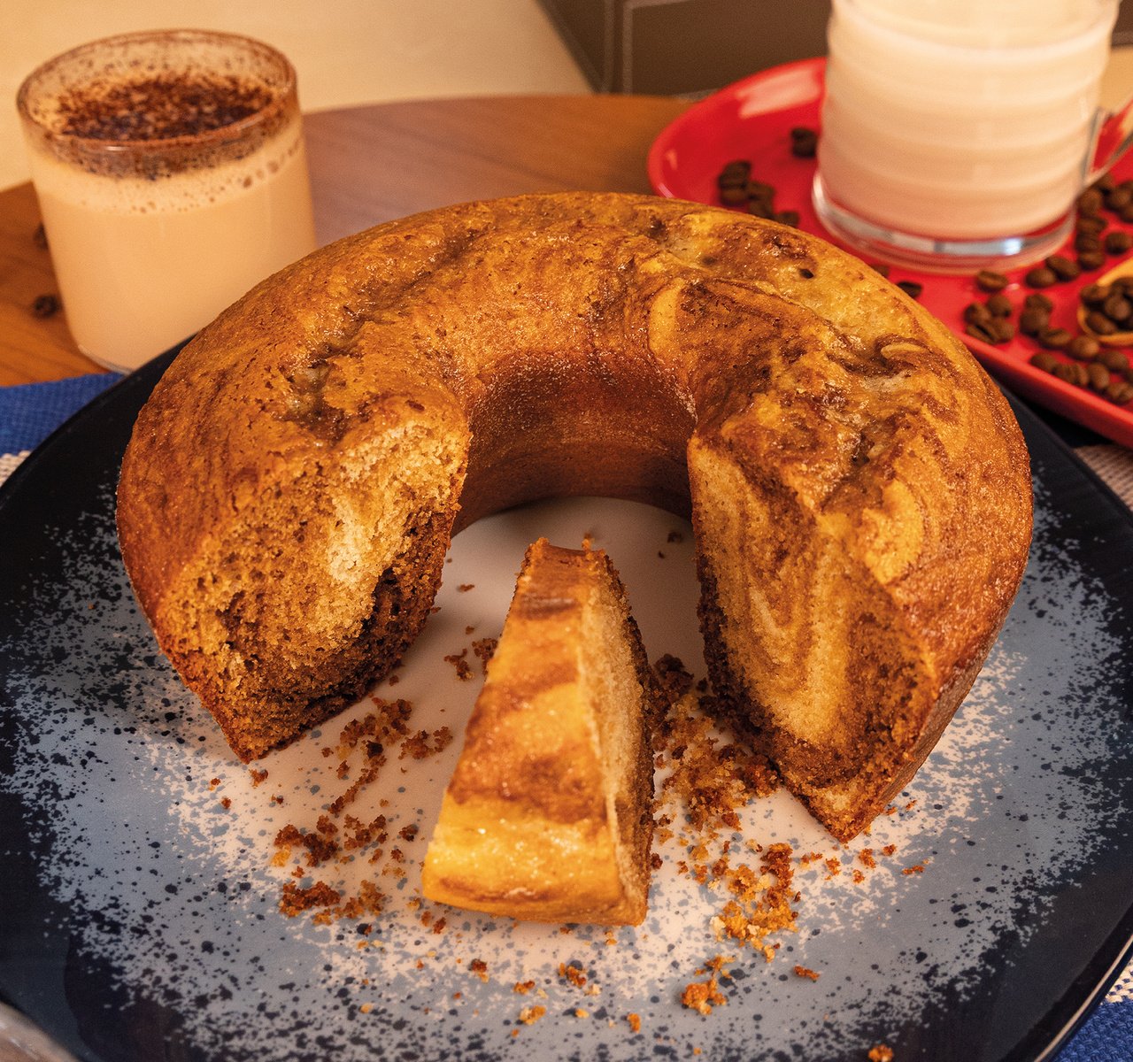 receita bolo cappuccino