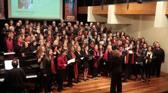 vozes na semana de canto coral