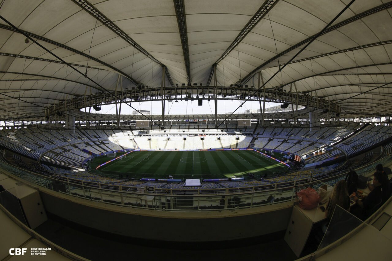 O estádio Maracanã