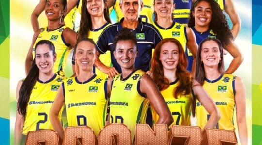 Brasil é bronze no Mundial de Vôlei Feminino