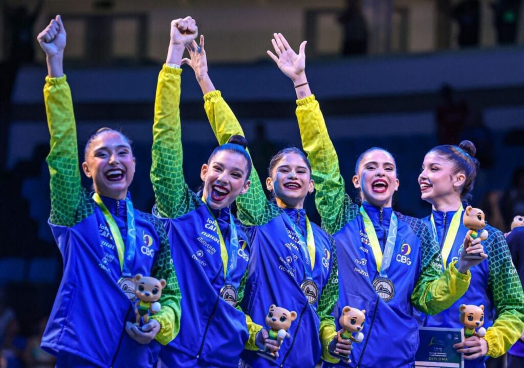 Equipe brasileira de ginástica