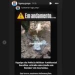 Polícia Militar encontra carro enterrado em Icaraíma