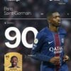 O francês Dembelé, do PSG