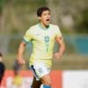 O meia João Cruz, do Athletico e da seleção brasileira sub-20