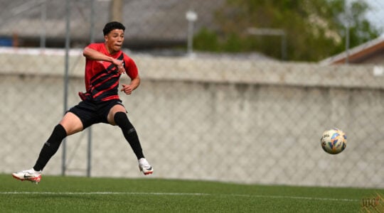 O atacante Lima, do sub-20 do Athletico Paranaense