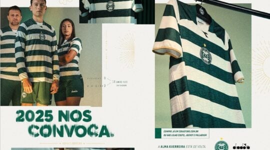 Nova camisa do Coritiba: Alma Guerreira