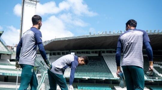 Treino do Coritiba no Couto Pereira