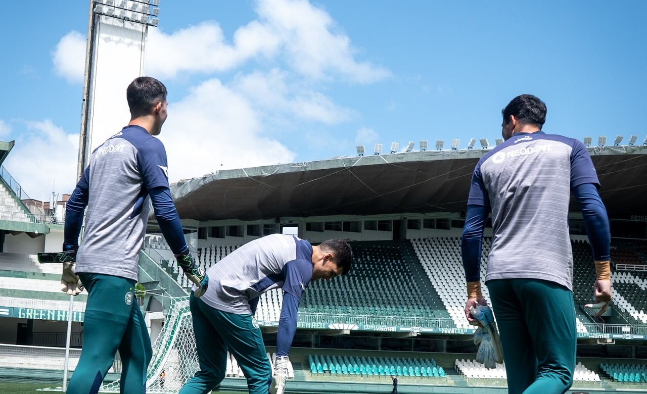 Treino do Coritiba no Couto Pereira