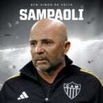 O técnico argentino Sampaoli, do Atlético Mineiro