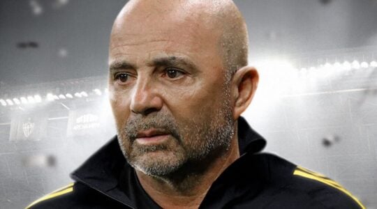 O técnico argentino Sampaoli, do Atlético Mineiro
