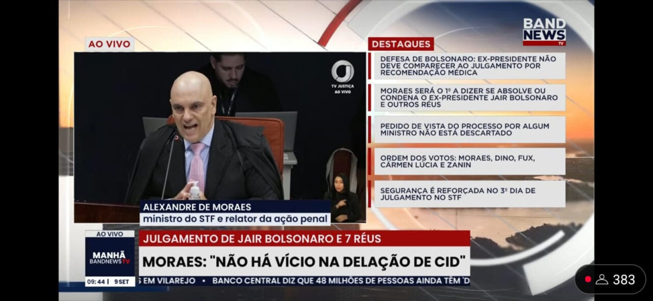 Tela carregada