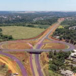 Foz do Iguaçu, 21 de janeiro de 2025 – Obras na Perimetral.