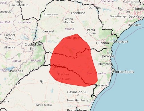 acumulados de chuva