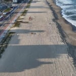 Matinhos, 21 de agosto de 2025 – Praia de Caiobá, litoral paranaense.