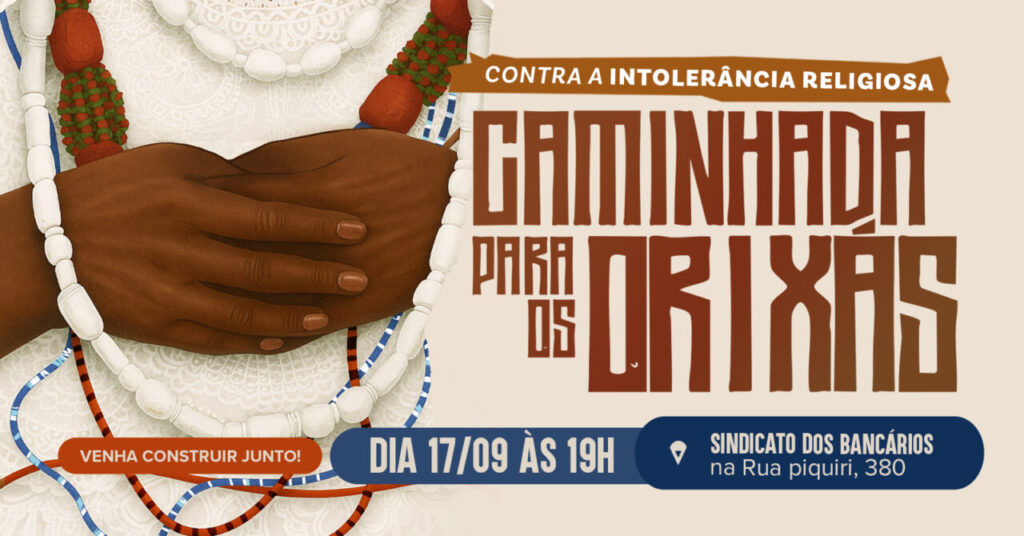 caminhada contra a intolerancia