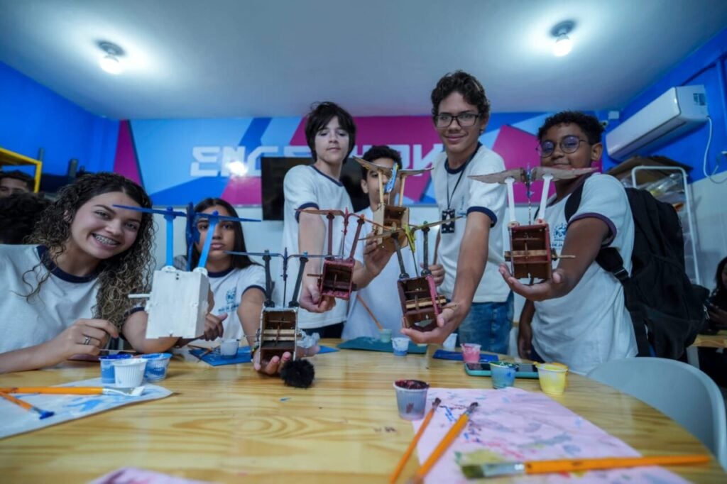 estudantes engenhoka