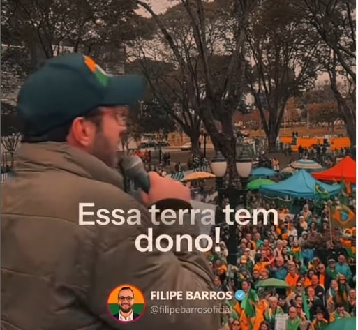 filipe barros sepé tiaraju essa terra tem dono