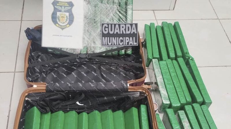maconha em mala