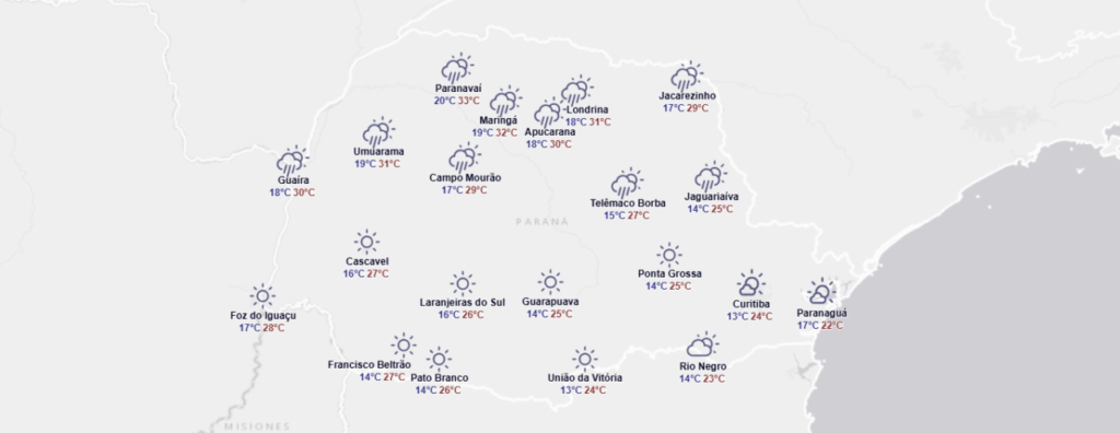 mapa terca