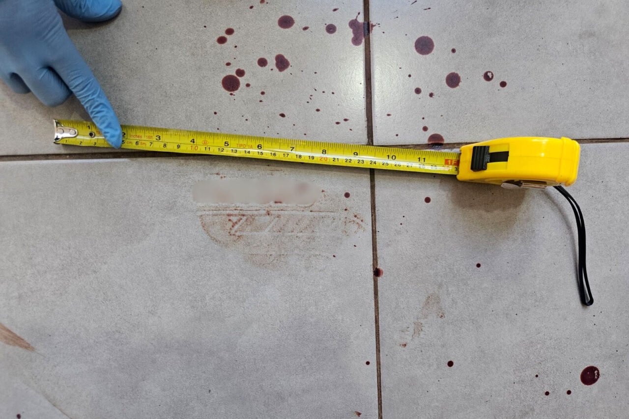 pegada policia cientifica