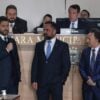 processo contra professora Ângela comissão processante foto Luiz Pedrucco