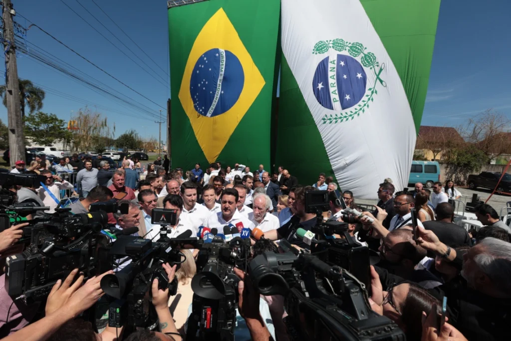 ratinho fazenda rio grande candidato população paraná unida foto geraldo bubniak
