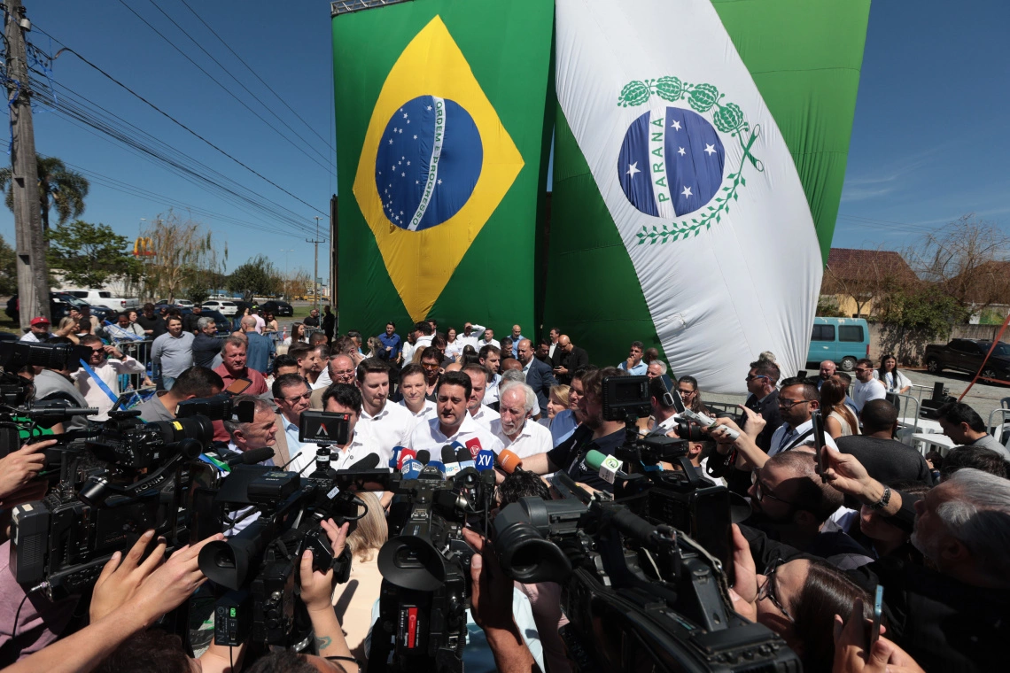 ratinho fazenda rio grande candidato população paraná unida foto geraldo bubniak