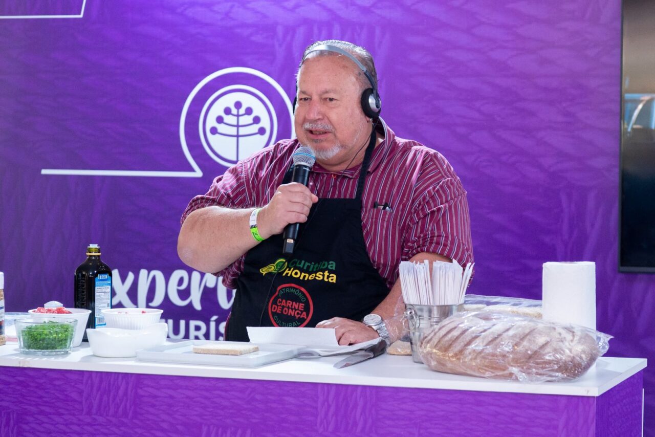 Sérgio Medeiros no evento (foto Ag. Inove)