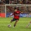 Dudu Kogitzki, do Athletico Paranaense, contra o Atlético-GO