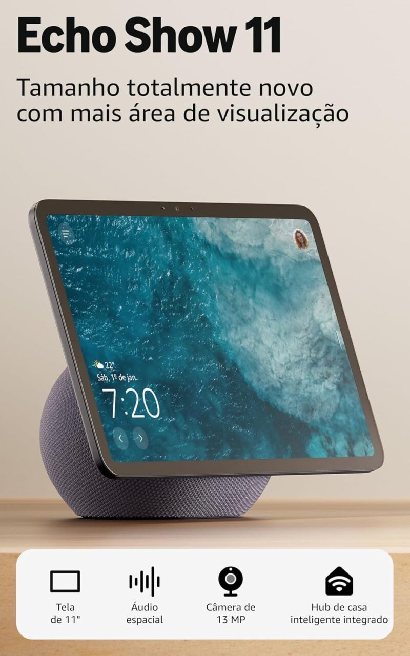Amazon Echo Show 11 - Smart display Full HD de 11