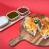 A deliciosa pizza de hamburguer da Pitoresca – Credito Henrique Kuntlzer